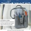 imageFROGG TOGGS EVA Tackle Vault Lightweight Customizable Fishing Tackle BagGray