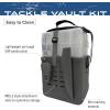 imageFROGG TOGGS EVA Tackle Vault Lightweight Customizable Fishing Tackle BagGray