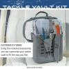 imageFROGG TOGGS EVA Tackle Vault Lightweight Customizable Fishing Tackle BagWhite