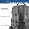 imageFROGG TOGGS Fishing Sling Pack Easy HandsFree Fishing Tackle Storage Bag with Water Bottle PocketBlack