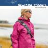 imageFROGG TOGGS Fishing Sling Pack Easy HandsFree Fishing Tackle Storage Bag with Water Bottle PocketBlue