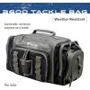 imageFROGG TOGGS Heavy Duty Fishing Tackle Duffle Bag Includes Bait TraysBlack