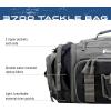 imageFROGG TOGGS Heavy Duty Fishing Tackle Duffle Bag Includes Bait TraysBlack