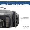 imageFROGG TOGGS Heavy Duty Fishing Tackle Duffle Bag Includes Bait TraysBlack