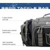 imageFROGG TOGGS Heavy Duty Fishing Tackle Duffle Bag Includes Bait TraysBlack