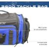 imageFROGG TOGGS Heavy Duty Fishing Tackle Duffle Bag Includes Bait TraysBlue