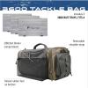 imageFROGG TOGGS Heavy Duty Fishing Tackle Duffle Bag Includes Bait TraysSolid Elements Brown