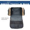 imageFROGG TOGGS Heavy Duty Fishing Tackle Duffle Bag Includes Bait TraysSolid Elements Brown
