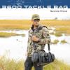 imageFROGG TOGGS Heavy Duty Fishing Tackle Duffle Bag Includes Bait TraysSolid Elements Brown