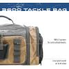imageFROGG TOGGS Heavy Duty Fishing Tackle Duffle Bag Includes Bait TraysSolid Elements Brown
