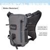 imageFROGG TOGGS Hightide Fishing Chest Pack Easy HandsFree tackle storage bag with builtin Rod SupportSolid Elements