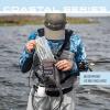 imageFROGG TOGGS Hightide Fishing Chest Pack Easy HandsFree tackle storage bag with builtin Rod SupportSolid Elements