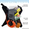 imageFROGG TOGGS Hightide Fishing Chest Pack Easy HandsFree tackle storage bag with builtin Rod SupportSolid Elements