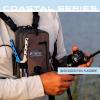 imageFROGG TOGGS Hightide Fishing Chest Pack Easy HandsFree tackle storage bag with builtin Rod SupportSolid Elements
