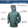 imageFROGG TOGGS Mens Waypoint Angler Waterproof Durable Jacket with 4Way StretchGreen