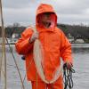 imageFROGG TOGGS Mens Waypoint Angler Waterproof Durable Jacket with 4Way StretchOrange