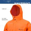 imageFROGG TOGGS Mens Waypoint Angler Waterproof Durable Jacket with 4Way StretchOrange