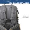 imageFrogg Toggs i3 Fishing Backpack Tackle Storage Includes 33600 Bait TraysSolid Elements Brown