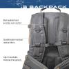 imageFrogg Toggs i3 Fishing Backpack Tackle Storage Includes 33600 Bait TraysSolid Elements Brown