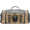 imageFROGG TOGGS Heavy Duty Fishing Tackle Duffle Bag Includes Bait TraysSolid Elements Brown