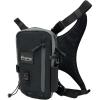 imageFROGG TOGGS Hightide Fishing Chest Pack Easy HandsFree tackle storage bag with builtin Rod SupportBlack