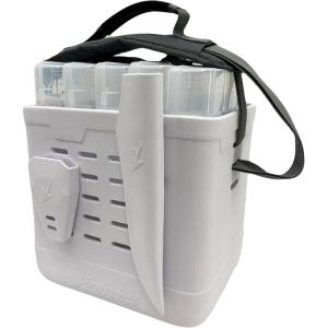 imageFROGG TOGGS EVA Tackle Vault Lightweight Customizable Fishing Tackle BagWhite