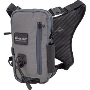 imageFROGG TOGGS Hightide Fishing Chest Pack Easy HandsFree tackle storage bag with builtin Rod SupportSolid Elements