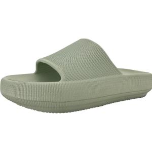 imageFROGG TOGGS Womens Squisheez Comfort Pool Slide enjoy walking on millions of tiny air bubblesMoss