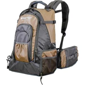 imageFrogg Toggs i3 Fishing Backpack Tackle Storage Includes 33600 Bait TraysSolid Elements Brown