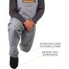 imageFROGG TOGGS Canyon II Breathable Waterproof Stockingfoot Fishing Chest Wader for FishingGray