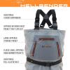 imageFROGG TOGGS Hellbender Breathable Waterproof Stockingfoot Fishing Chest Wader for FishingRealtree FishingAspect Charcoal
