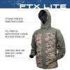 imageFROGG TOGGS Mens FTX Lite Rain Jacket  3Layer Waterproof Breathable Stretch ComfortWoodland