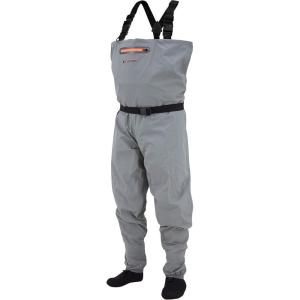 imageFROGG TOGGS Canyon II Breathable Waterproof Stockingfoot Fishing Chest Wader for FishingGray