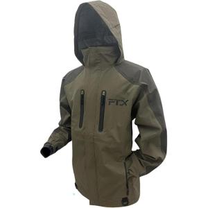 imageFROGG TOGGS Mens Ftx Elite Ultra Performance Waterproof Angler Fishing Rain JacketBrown and Stone
