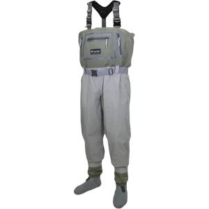 imageFROGG TOGGS Mens Hellbender Elite UltraLight Stockingfoot Waterproof Fishing Chest Wader for FishingGreenGray