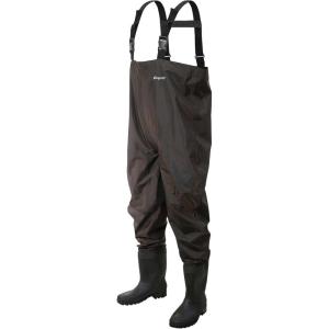 imageFROGG TOGGS Mens Rana II PVC Waterproof Fishing Bootfoot Chest Wader for FishingCleated
