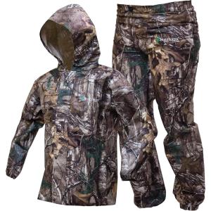 imageFROGG TOGGS Youth Polly Woggs Waterproof Breathable Rain SuitRealtree Xtra