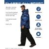 imageFROGG TOGGS Mens Classic AllSport 3Layer Waterproof Breathable Rain SuitMo Blue MarlinBlack