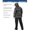 imageFROGG TOGGS Mens Classic AllSport 3Layer Waterproof Breathable Rain SuitMo ElementsBlacktipBlack
