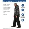 imageFROGG TOGGS Mens Classic AllSport 3Layer Waterproof Breathable Rain SuitMo ElementsBlacktipBlack