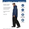 imageFROGG TOGGS Mens Classic AllSport 3Layer Waterproof Breathable Rain SuitRoyal BlueBlack