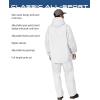imageFROGG TOGGS Mens Classic AllSport 3Layer Waterproof Breathable Rain SuitWhite