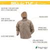 imageFROGG TOGGS Mens Classic Pro Action Waterproof Breathable Rain JacketKhaki