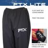 imageFROGG TOGGS Mens Ftx Lite Waterproof Rain Pant Breathable Comfort StretchRealtree Edge