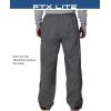 imageFROGG TOGGS Mens Ftx Lite Waterproof Rain Pant Breathable Comfort StretchStorm Gray