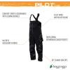imageFROGG TOGGS Mens Pilot II Guide Waterproof Breathable Rain BibBlackout