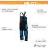 imageFROGG TOGGS Mens Pilot II Guide Waterproof Breathable Rain BibShoreline
