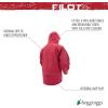 imageFROGG TOGGS Mens Pilot Pro Waterpoof Rain JacketRed