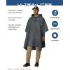 imageFROGG TOGGS Ultralite2 Waterproof Breathable Rain Poncho Adult and Youth SizesCarbon Black