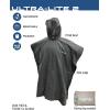 imageFROGG TOGGS Ultralite2 Waterproof Breathable Rain Poncho Adult and Youth SizesCarbon Black